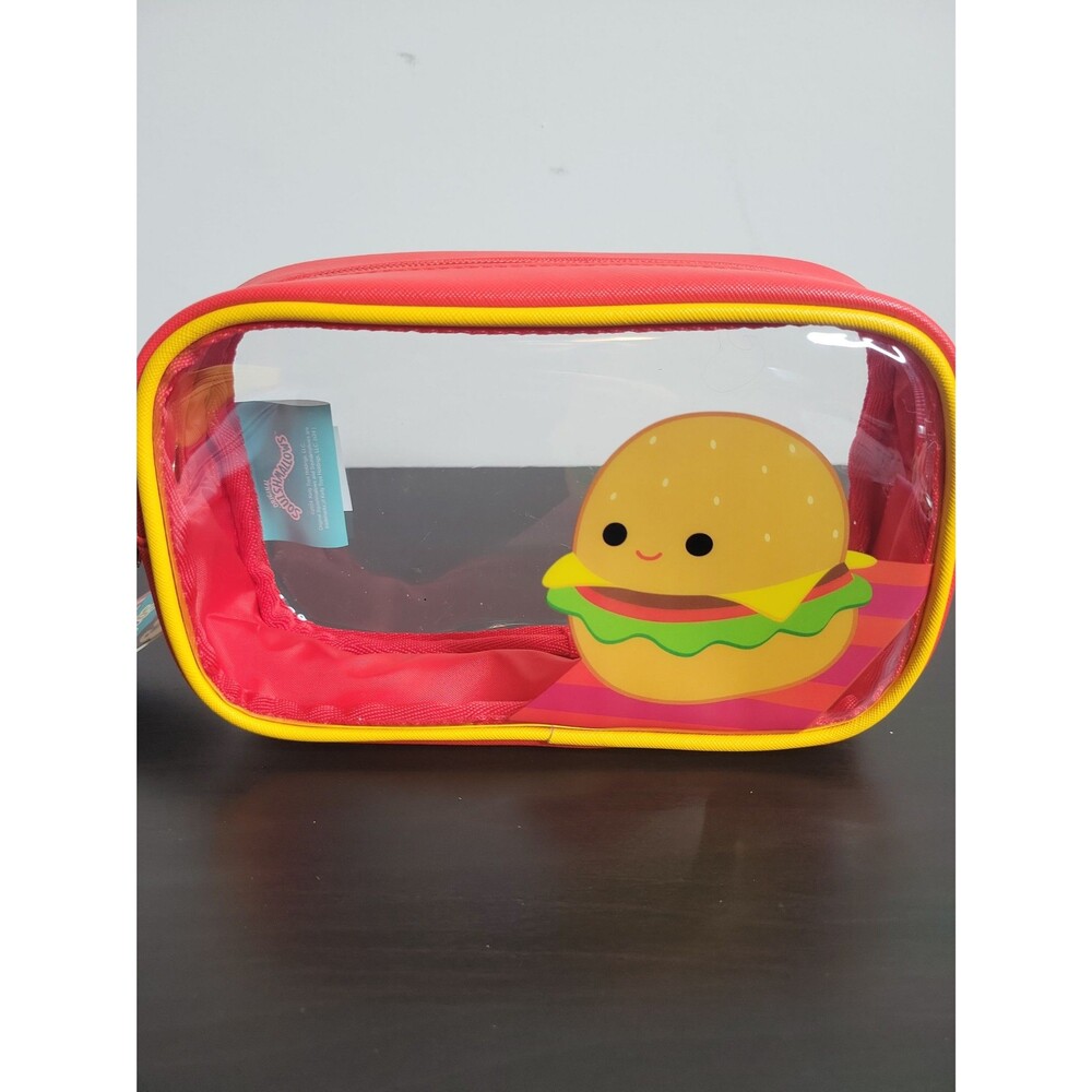 Squishmallow clear zipper pouch